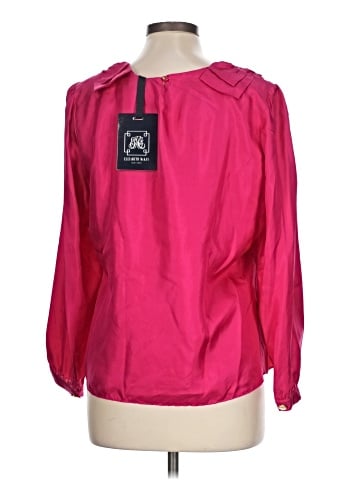 Elizabeth McKay 3/4 Sleeve Silk Top (view 2)