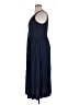 Dex Solid Blue Casual Dress Size 0X - photo 5