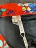 Seafolly Floral Black Swimsuit Bottoms Size 10 - photo 3