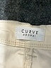 Curve Appeal Solid Ivory Khakis Size 12 - photo 7