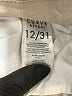 Curve Appeal Solid Ivory Khakis Size 12 - photo 8
