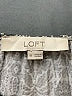 Ann Taylor LOFT 100% Polyester Gray Long Sleeve Blouse Size M - photo 7