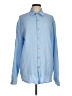 Unbranded 100% Cotton Blue Long Sleeve Button-Down Shirt Size M - photo 1