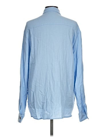 Unbranded Long Sleeve Button-Down Shirt (view 2)