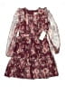 Biscotti 100% Polyester Burgundy Dress Size 10 - photo 1