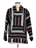 Iguana Plaid Burgundy Pullover Sweater Size M - photo 1