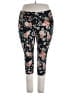 Torrid Floral Black Leggings Size 3X Plus (3) - photo 1