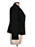 Unbranded 100% Acetate Solid Black Blazer Size 10 Petite - photo 4