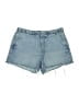Gap Blue Denim Shorts Size M - photo 1