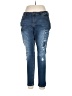 ZCO Jeans Hearts Blue Jeans Size 16 - photo 1