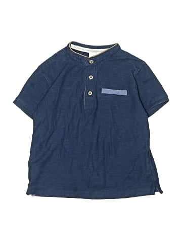 Zara Baby Short Sleeve Henley (view 1)