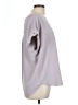 Maurices 100% Polyester Gray Short Sleeve Top Size L - photo 4