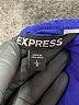Express 100% Polyester Blue Cocktail Dress Size L - photo 7