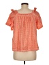 Assorted Brands Orange Short Sleeve Blouse Size S - photo 2