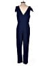 Tracy Reese Solid Blue Jumpsuit Size 6 - photo 2