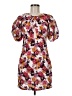 Nicholas 100% Linen Floral White Casual Dress Size 6 - photo 1