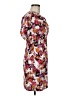 Nicholas 100% Linen Floral White Casual Dress Size 6 - photo 4