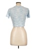 Very J Blue Short Sleeve T-Shirt Size L - photo 2