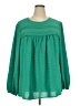 Assorted Brands 100% Polyester Green Long Sleeve Blouse Size 4X - photo 1