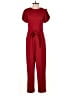 Calvin Klein Solid Red Jumpsuit Size 2 - photo 1
