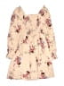 Unbranded Floral Tan Pink Dress Size 150 cm / US 12 - photo 2