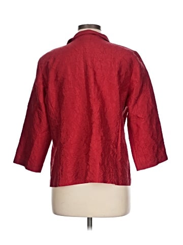 Eileen Fisher 3/4 Sleeve Silk Top (view 2)