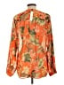 Chico's Orange Long Sleeve Blouse Size Lg (2) - photo 2