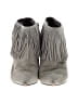 Sam Edelman Gray Ankle Boots Size 8 - photo 2
