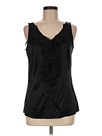 White House Black Market Sleeveless Silk Top (view 1)