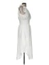 Aqua 100% Polyester White Cocktail Dress Size M - photo 4