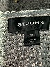 St. John Houndstooth Gray Blazer Size 14 - photo 6