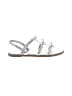 Cat & Jack Silver Sandals Size 5 (youth) - photo 1