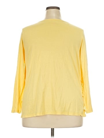 Woman Within 3/4 Sleeve Blouse (view 2)