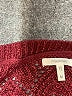 Maurices Burgundy Pullover Sweater Size M - photo 7