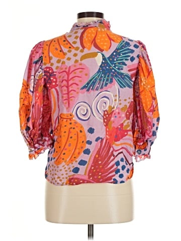 FARM Rio 3/4 Sleeve Blouse (view 2)