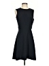 Theory Solid Black Cocktail Dress Size 2 - photo 1