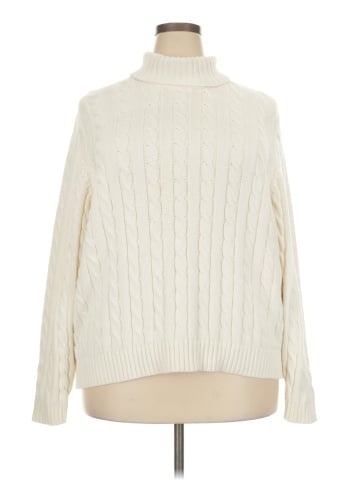 Denim & Co Turtleneck Sweater (view 1)