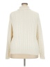 Denim & Co Ivory Turtleneck Sweater Size 3X - photo 2