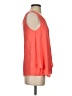 Verve Ami 100% Polyester Orange Sleeveless Blouse Size S - photo 4