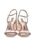 Badgley Mischka Silver Sandals Size 6 - photo 2