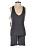 Babaton Solid Gray Romper Size XS - photo 1