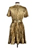 Sam Edelman Metallic Gold Cocktail Dress Size 8 - photo 2