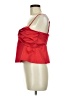 Ann Taylor LOFT 100% Polyester Red Sleeveless Blouse Size 6 - photo 5