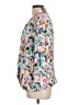 Hinge 100% Rayon Floral White Blazer Size L - photo 5