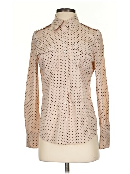 Tory Burch Long Sleeve Silk Top