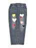 Unbranded Hearts Blue Jeans Size 7 - 8 - photo 1
