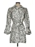 Alice + Olivia Silver Trenchcoat Size XS (estimated) - photo 1