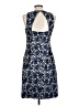 Kay Unger Paisley Blue Cocktail Dress Size 10 - photo 2