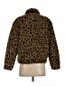 Madewell Animal Print Brown Faux Fur Jacket Size XS - photo 2