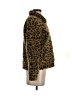 Madewell Animal Print Brown Faux Fur Jacket Size XS - photo 4